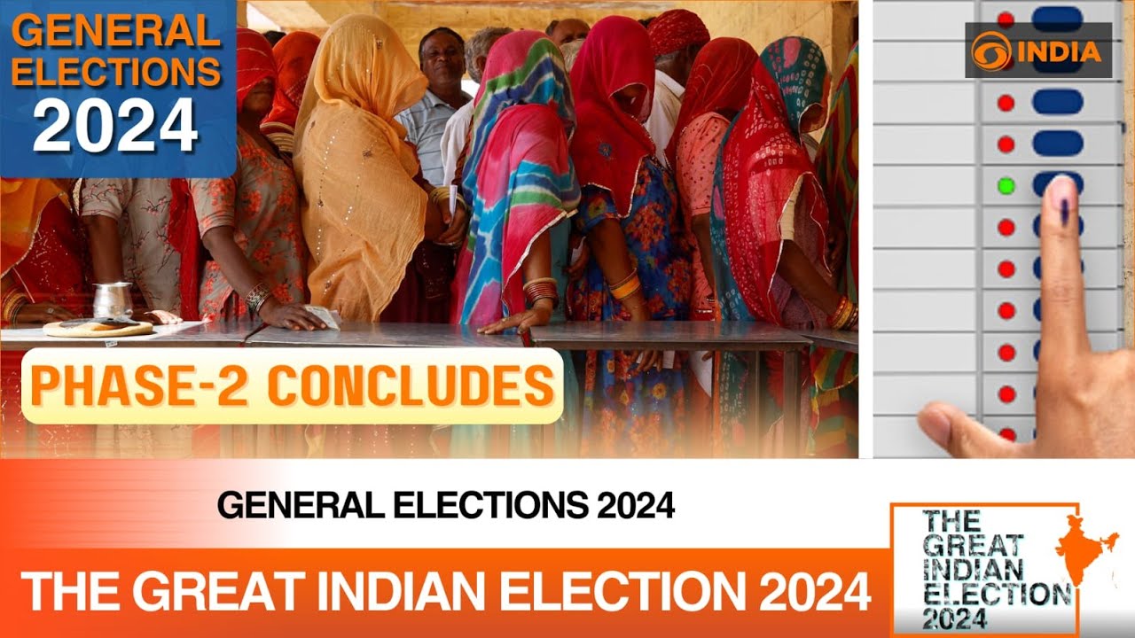 Over 60% voter turnout in phase 2 | Lok Sabha | The Great Indian ...