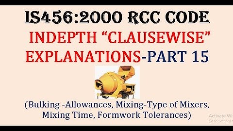 IS 456 Code Explanation|Part-15|RCC Code|Clausewise In-depth Discussion of Provisions|IESGATEWiz