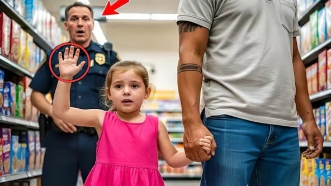 Little Girl’s Secret Rescue Signal in Supermarket — Cop Saw It and ...