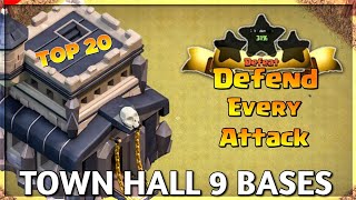 New Best Th9 Base 2022 Town Hall 9 Th9 War Base Copy Link - Clash Of Clans - Coc
