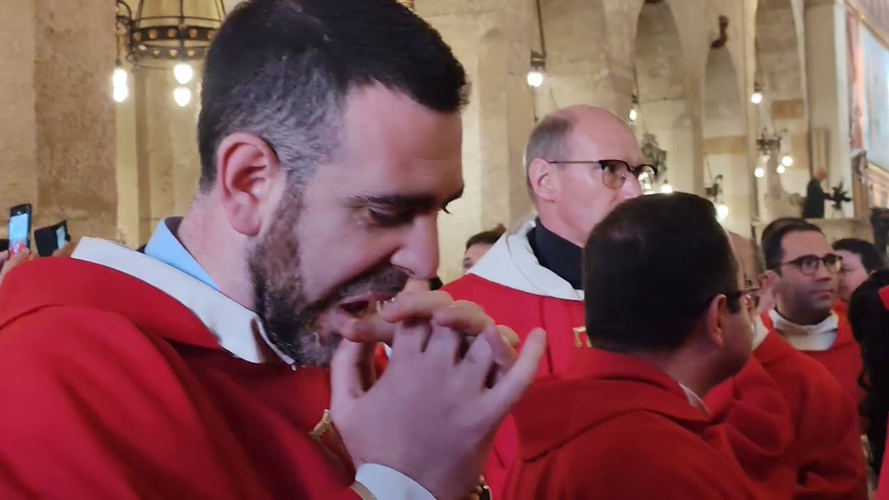 FESTA DI SANTA LUCIA SIRACUSA 13/12/2025 FINE MESSA DA ANDREA GIONFRIDA