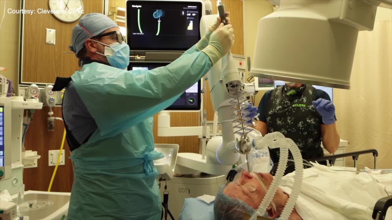 How robotic technology is being used in lung cancer diagnosis