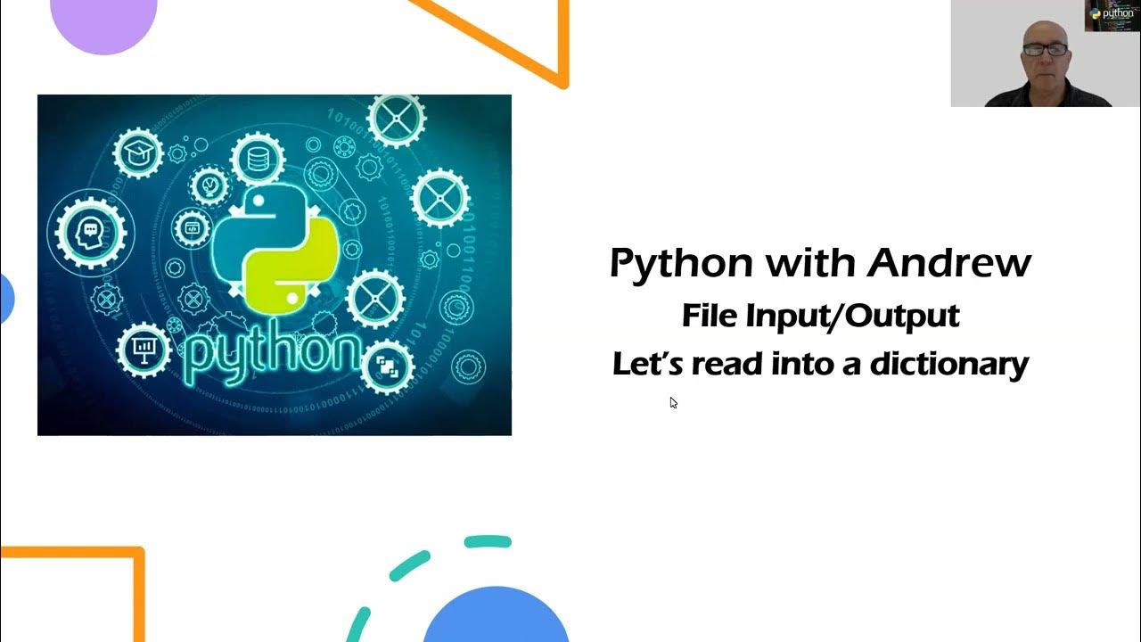 Python Files - Let's read data from a csv into a dictionary - YouTube