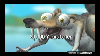 Ice Age 1 Scrat 20, 000 Years Later WTF Boom (2002)