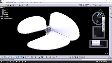 Modelling of Propeller Fan in Catia V5