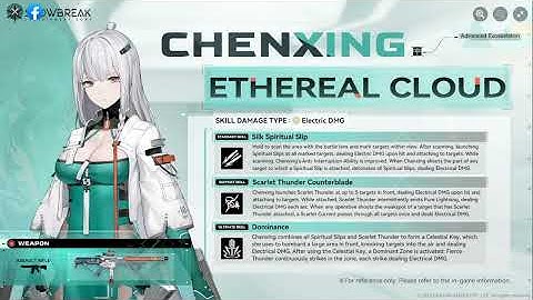 [Snowbreak: Containment Zone] 5* Chenxing Skill Preview! | Her design looks familiar?