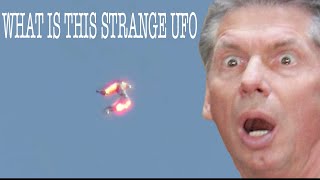 UFO CAUGHT ON CAMERA | REAL FOOTAGE [GLOWING UFO]