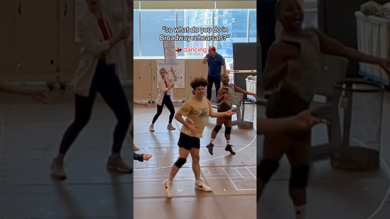“So what do you do in Broadway rehearsals?” #theatre #actor #broadway #musical #dancer adlı videoyu YouTube'da izle “So what do you do in Broadway rehearsals?” #theatre #actor #broadway #musical #dancer adlı videoyu YouTube'da izle