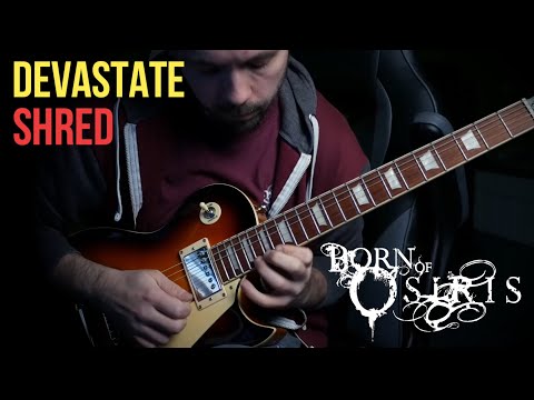 THE INSANE SHRED OF "BORN OF OSIRIS" DEVASTATE - REVISITED ON A 200€ GUITAR