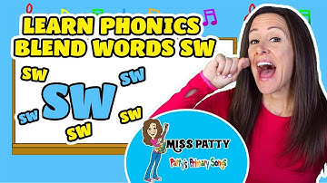 Learn Phonics Song for Children Blends Songs Letter Sw | Consonant Song for Kids by Patty Shukla