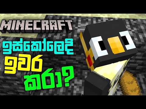 ඉස්කෝලෙදි Minecraft ඉවර කරා 💀🔥#sinhala
