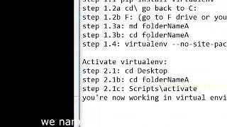 Part 1| Setup Python Virtual Environment For Trade Algo on Win 10