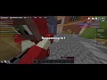 playing the new cubewarfare map Sienna! i cooked:D
