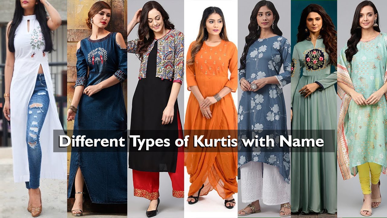 Different Types of Bottoms for Kurtis