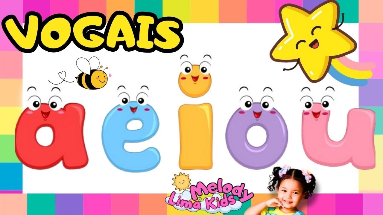 AEIOU para Crianças | Aprenda as Vogais com Desenhos Educativos | ABC Kids