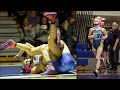 Boy vs girl  wrestling