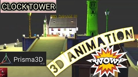 Best 3D Animation FreeFire .Clock Tower ||Prisma 3D,Best Animation