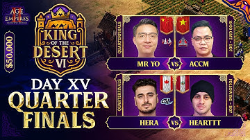 KOTD VI Quarterfinals | MR.YO vs ACCM | Hera vs Hearttt