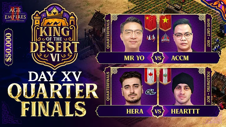 KOTD VI Quarterfinals | MR.YO vs ACCM | Hera vs Hearttt