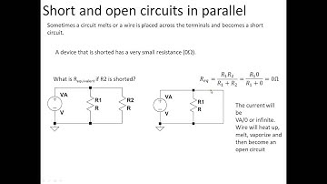 Parallel resistors and current division 1