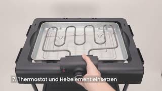 Grillen überall – LEBENLANG 2in1 Elektrogrill LBL9977