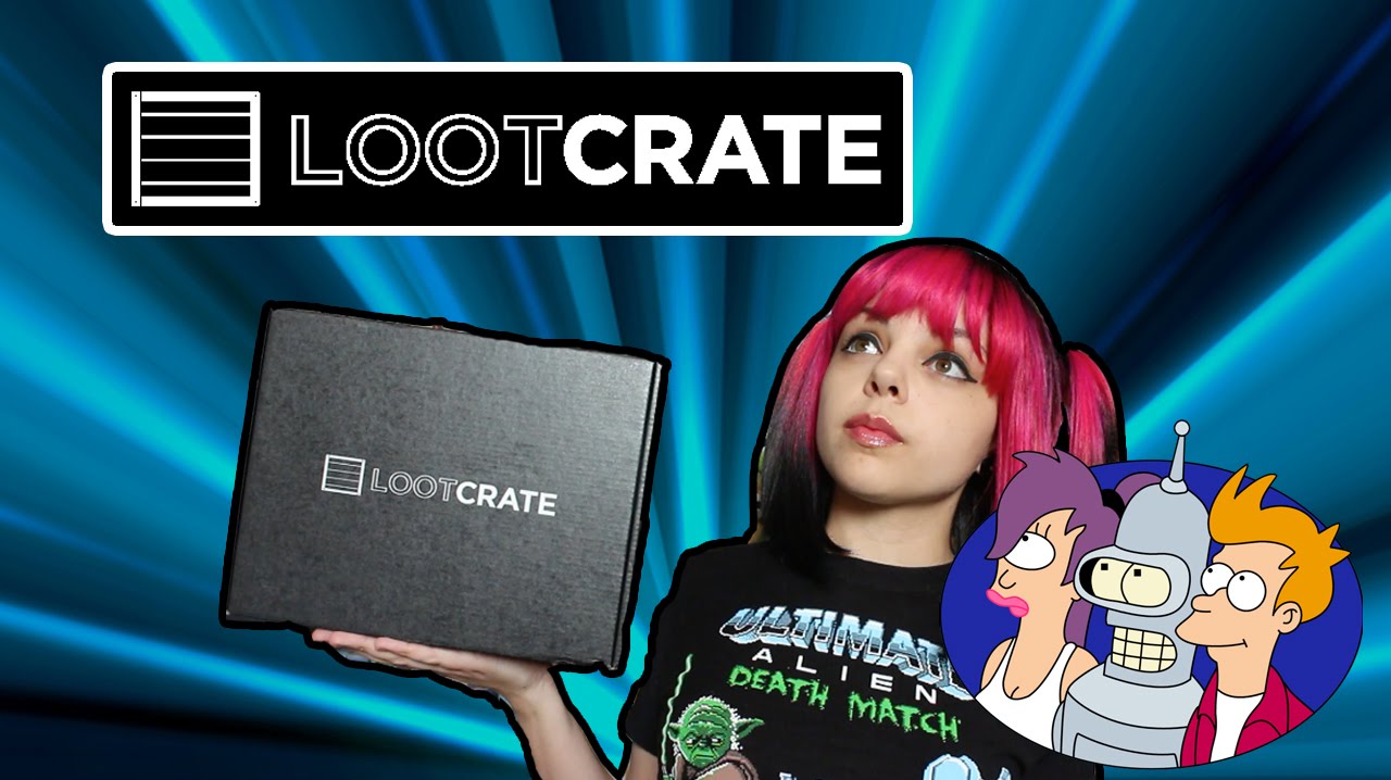 LOOT CRATE UNBOXING / REVIEW - A "FUTURISTIC" July!