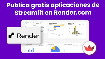 Publicar aplicaciones de Streamlit gratis en Render.com #python #streamlit