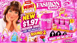 Let's Open & Make @ZuruToys MiniMake Round 2 #minibrands #barbie #purse #fyp #fypシ #diy #diycrafts