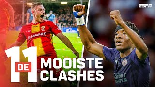 ⚔️ De 11 mooiste clashes eerste seizoenshelft | De 11 Winterstop | Het Nederlands voetbal in 2021