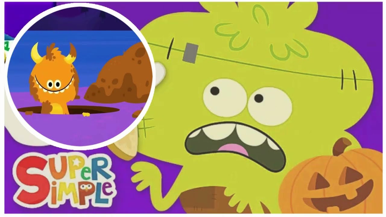 Down By The Spooky Bay |  Song for Kids | Super Simple Songs | ACAPELLA