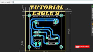 [TUTORIAL] DESAIN SKEMATIK DAN LAYOUT MENGGUNAKAN EAGLE 9 (FULL)