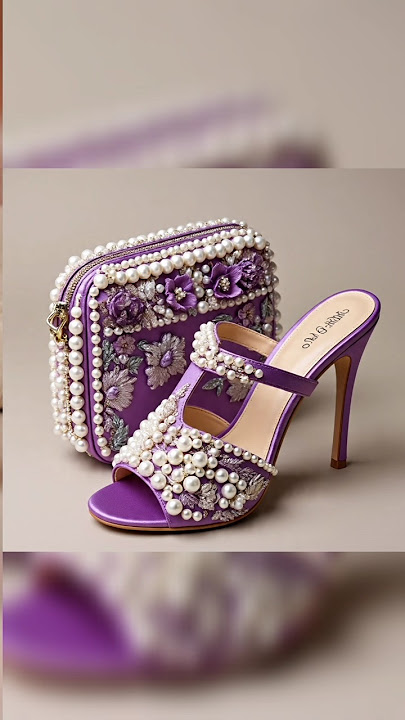sandals 😍 with matching bag 😍#shorts #sandals #bag #heels #jutti #shoes #dulhan #bridal