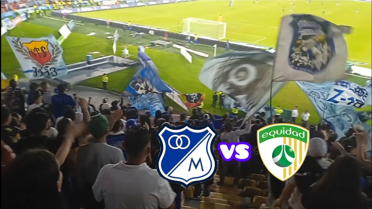 Millonarios vs Equidad Liga betplay - YouTube