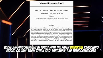 Universal Reasoning Model (Dec 2025)