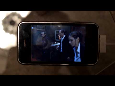 iPhone 3GS Telestar Digibit R1 WLAN Client Streaming