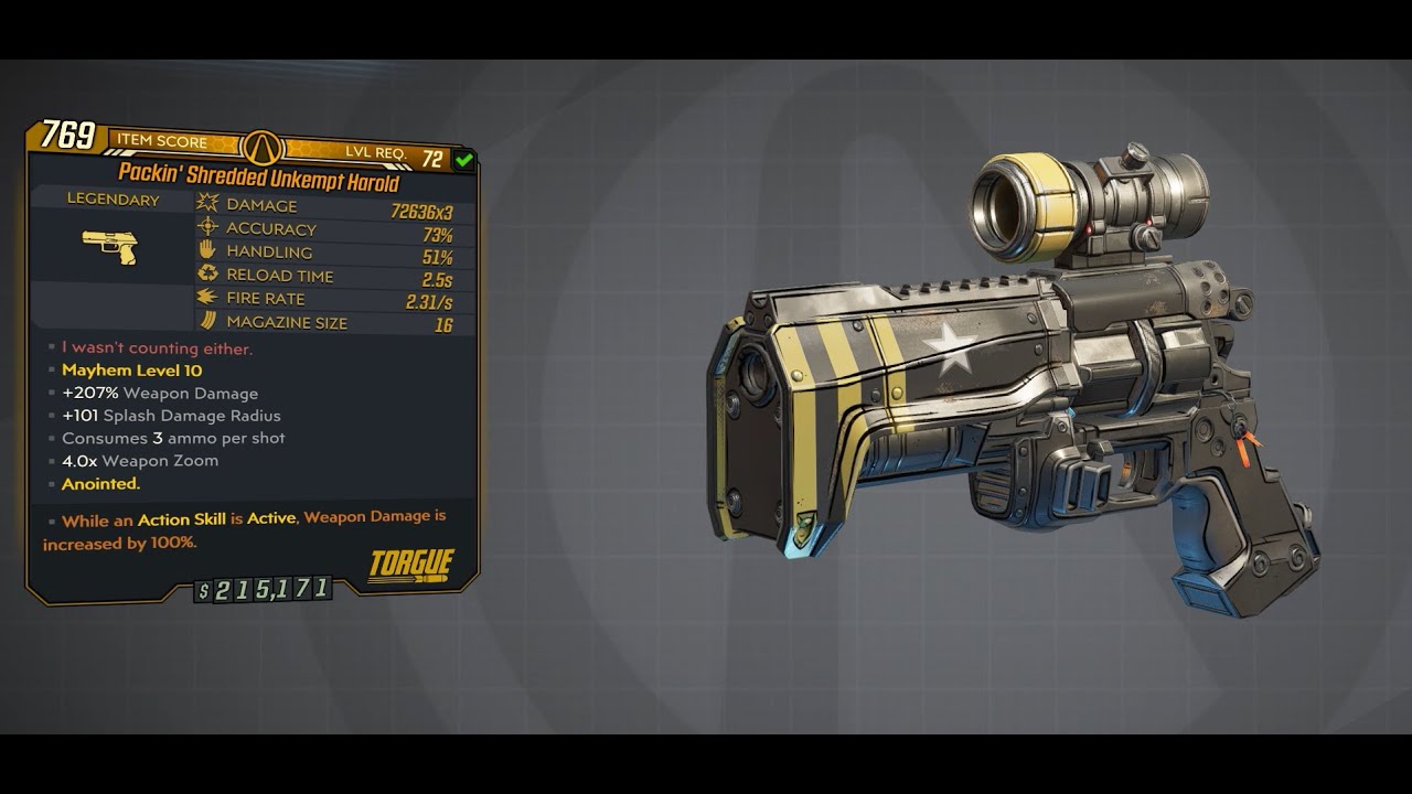 UNKEMPT HAROLD BL3 FARM LOCATION | Borderlands 3 | #BORDERLANDS #BL3 #
