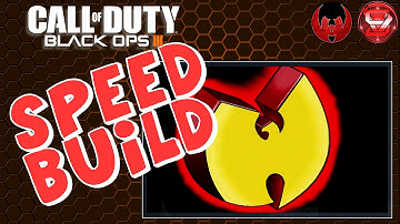 Wu-Tang 3D Logo SPEED BUILD - Black Ops 3 Emblem Tutorial