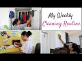 My Weekly Cleaning Routine - Simplify Your Space