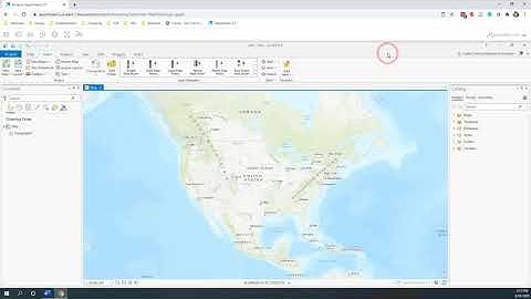 Lab1 Create an #ArcGIS Pro Project