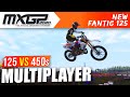 MXGP 2020 - 125 vs 450 Multiplayer Gameplay - 2-Stroke Fantic 125