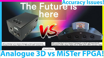 Analogue 3D vs MiSTer FPGA! A VERY Close Match