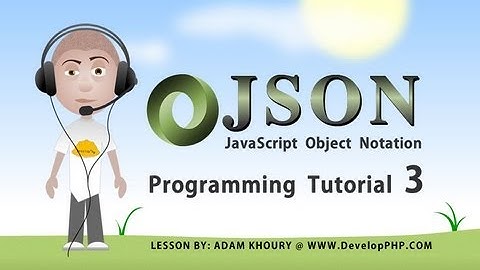 json tutorial for beginners learn how to program part 3 PHP Ajax JavaScript