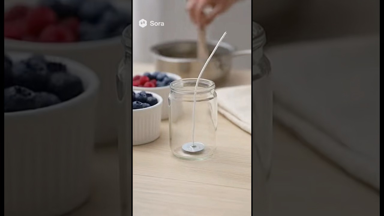 Blueberry Wax Candle 💙 