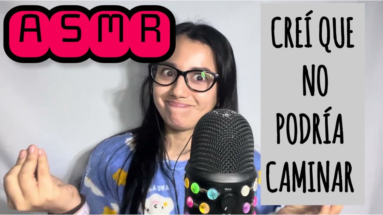 ASMR VOZ COMBINADA CON CHICLE  BLUEYETI TUVE UN ACCIDENTE EN EL GYM 🥺