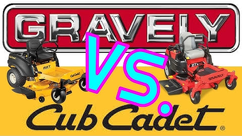 Gravely vs Cub Cadet - Surprising Results!