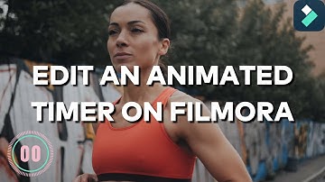 HOW TO CREATE AN ANIMATED COUNTDOWN TIMER ON FILMORA