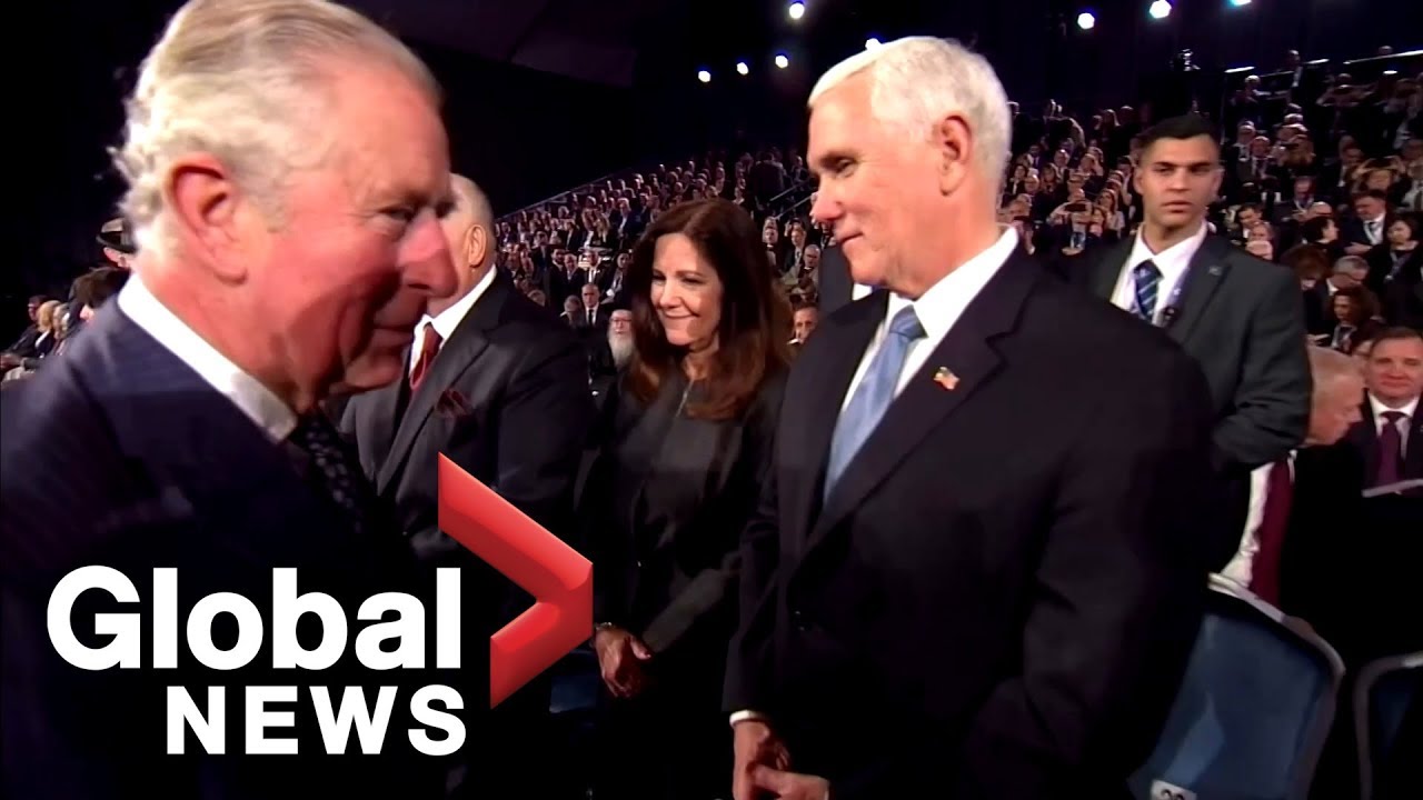 Prince Charles Misses A Handshake With Mike Pence In Awkward