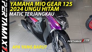Download Lagu Review Detail Yamaha Mio GEAR 125 Warna Ungu Hitam Terbaru 2024 🛵 Harga Wonogiri Pelek Tubeless #mio MP3