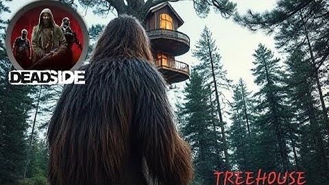 Trying to build a treehouse base on an official PvP server.  #deadside #treehouse