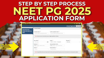 NEET PG 2025: How to Fill Application Form Correctly | Step-by-Step Guide.